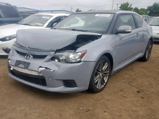 JTKJF5C7XB3016211 - 2011 TOYOTA SCION TC ვერცხლისფერი ფოტო 2