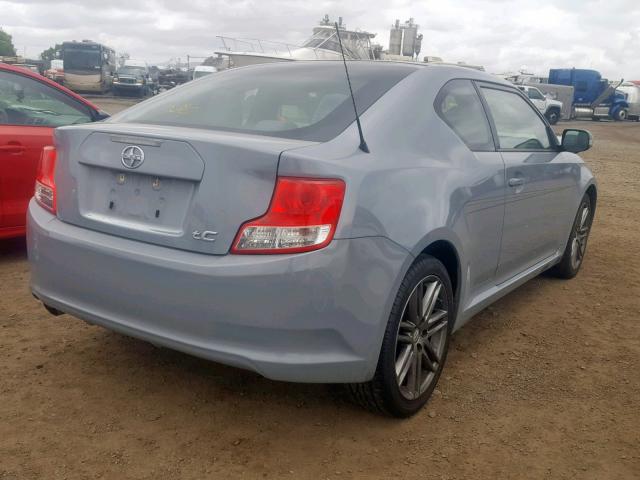 JTKJF5C7XB3016211 - 2011 TOYOTA SCION TC ვერცხლისფერი ფოტო 4