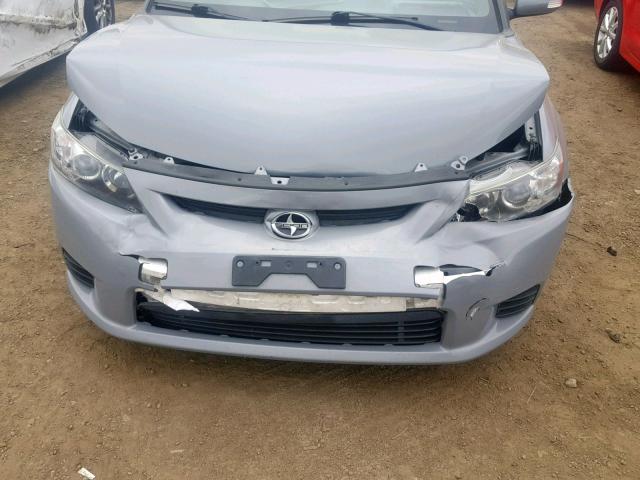 JTKJF5C7XB3016211 - 2011 TOYOTA SCION TC ვერცხლისფერი ფოტო 7
