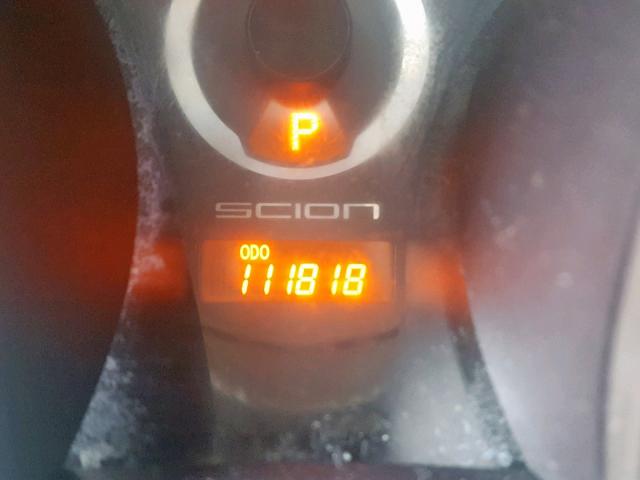 JTKJF5C7XB3016211 - 2011 TOYOTA SCION TC ვერცხლისფერი ფოტო 8