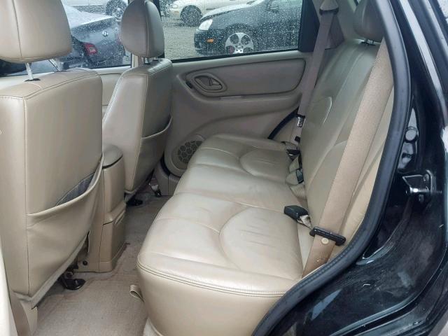 4F2CZ96114KM11280 - 2004 MAZDA TRIBUTE ES 黑色 照片 6