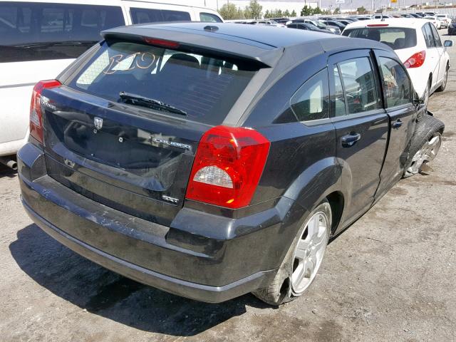 1B3HB48C79D181835 - 2009 DODGE CALIBER SX BLACK photo 4