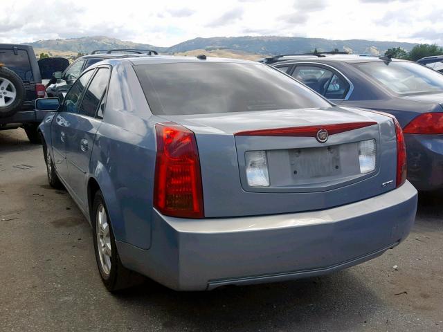 1G6DP577470171893 - 2007 CADILLAC CTS HI FEA BLUE photo 3