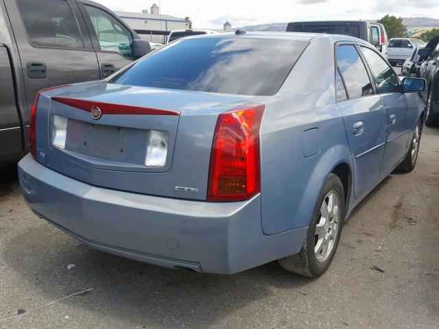 1G6DP577470171893 - 2007 CADILLAC CTS HI FEA BLUE photo 4