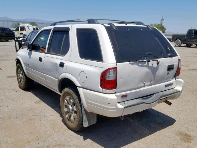 4S6DM58W9Y4418009 - 2000 HONDA PASSPORT E 白色 照片 3