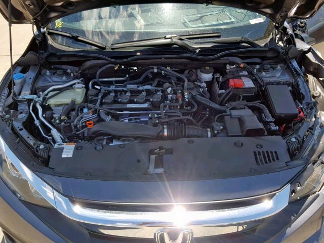 JHMFC1F7XJX034191 - 2018 HONDA CIVIC EXL CHARCOAL photo 7