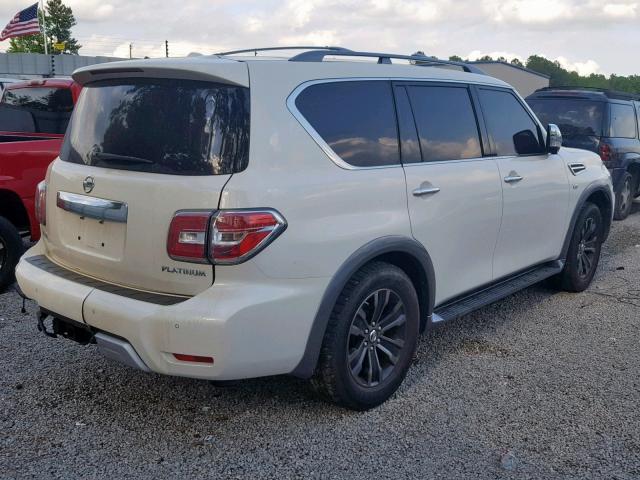 JN8AY2NF4J9330151 - 2018 NISSAN ARMADA PLA WHITE photo 4