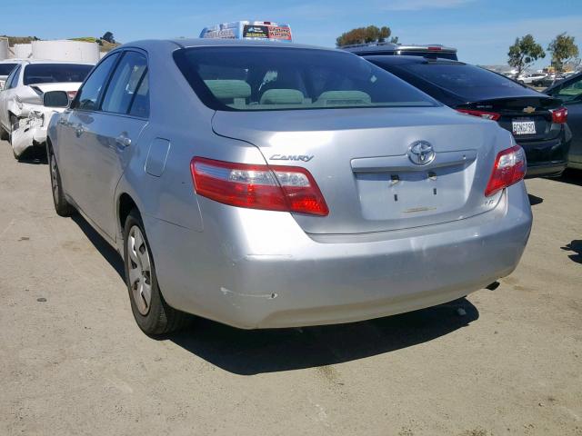 JTNBE46K873046688 - 2007 TOYOTA CAMRY NEW SILVER photo 3