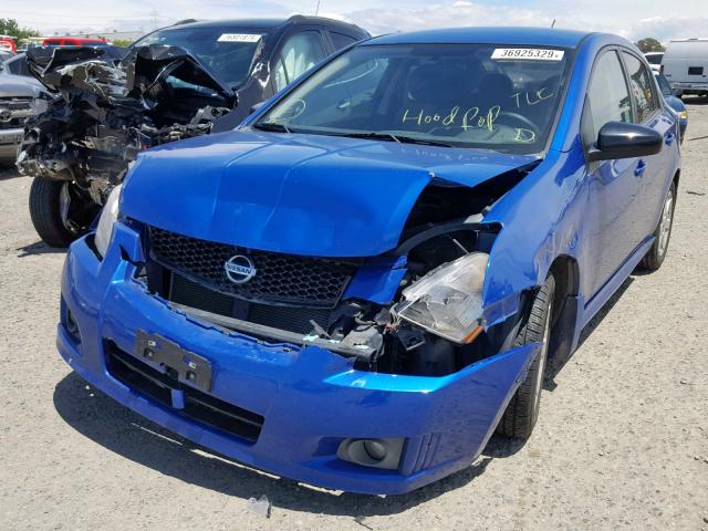 3N1AB6AP6AL686307 - 2010 NISSAN SENTRA 2.0 BLUE photo 2