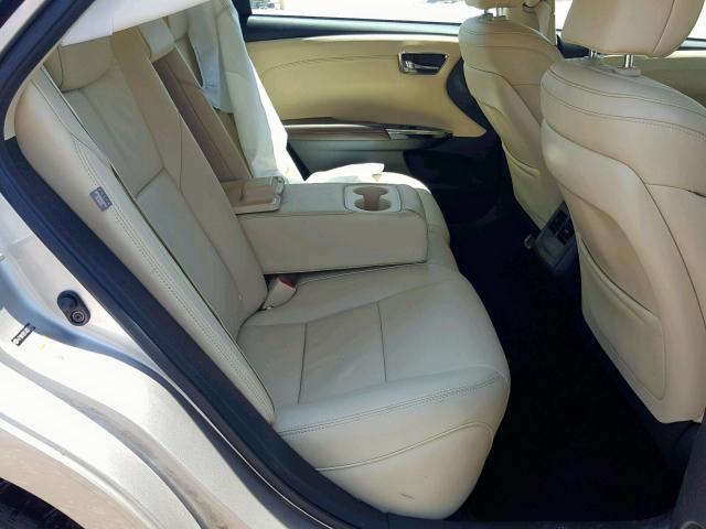 4T1BK1EB1JU276048 - 2018 TOYOTA AVALON XLE GOLD photo 6