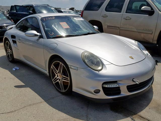 WP0AD29957S784518 - 2007 PORSCHE 911 TURBO SILVER photo 1