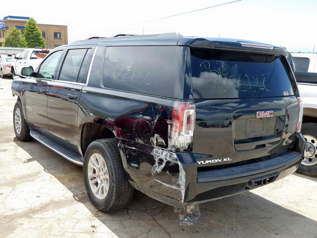 1GKS2GKC8HR190371 - 2017 GMC YUKON XL K BLACK photo 3