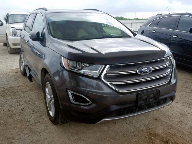 2FMPK3J9XGBC10987 - 2016 FORD EDGE SEL GRAY photo 1