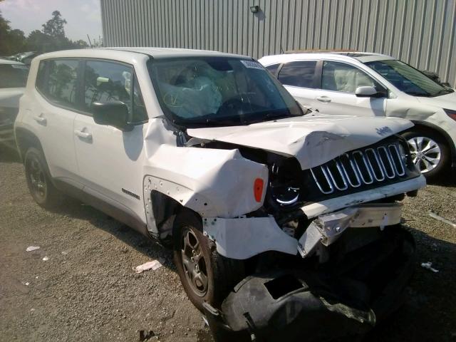 ZACCJAAB2HPG22654 - 2017 JEEP RENEGADE S 白色 照片 1