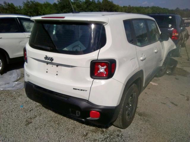 ZACCJAAB2HPG22654 - 2017 JEEP RENEGADE S 白色 照片 4