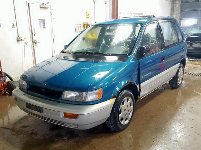 JE3EB50G4RU077982 - 1994 EAGLE SUMMIT LX TEAL photo 2