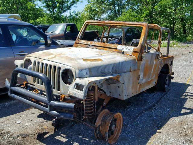 1J4FA39S16P735190 - 2006 JEEP WRANGLER X BURN photo 2