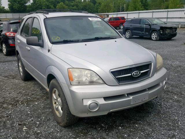 KNDJC733165619955 - 2006 KIA SORENTO EX SILVER photo 1