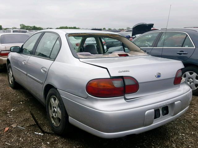 1G1ND52F04M671961 - 2004 CHEVROLET CLASSIC SILVER photo 3