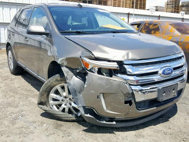 2FMDK3KCXDBA04156 - 2013 FORD EDGE LIMIT CHARCOAL photo 1