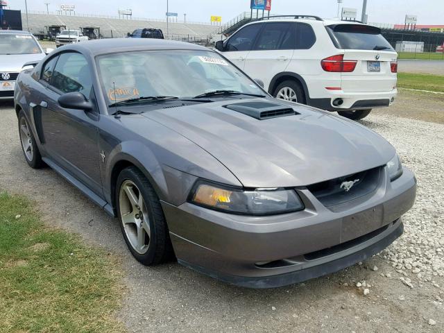1FAFP42R83F420640 - 2003 FORD MUSTANG MA GRAY photo 1