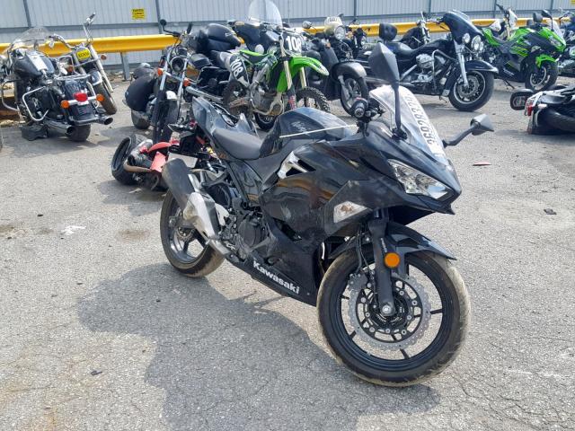 JKAEXKG15JDA14026 - 2018 KAWASAKI EX400 BLACK photo 1