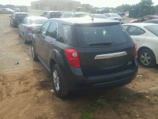 2GNALBEK5D6324535 - 2013 CHEVROLET EQUINOX LS BLACK photo 3