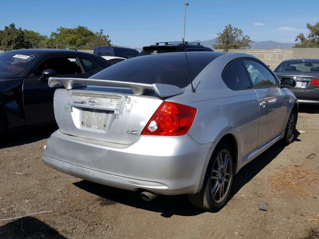 JTKDE177070170793 - 2007 TOYOTA SCION TC ვერცხლისფერი ფოტო 4