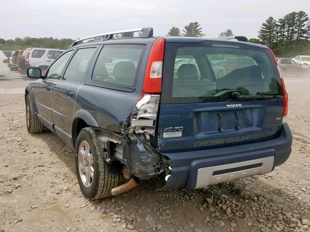 YV1SZ592751187832 - 2005 VOLVO XC70 BLUE photo 3