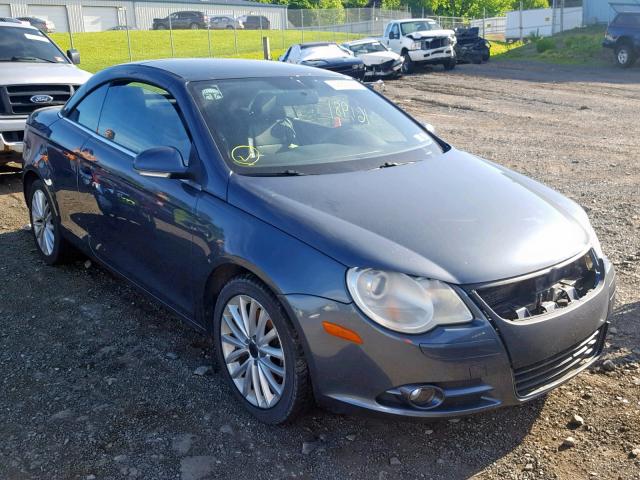 WVWAA71F48V048001 - 2008 VOLKSWAGEN EOS TURBO GRAY photo 1