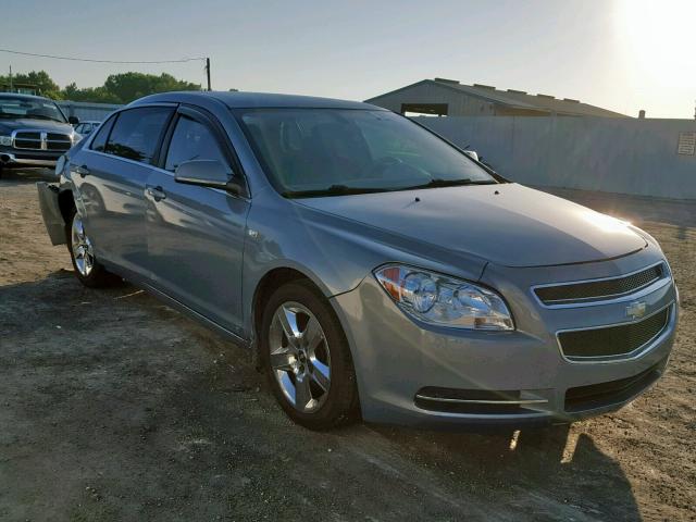 1G1ZH57B684256371 - 2008 CHEVROLET MALIBU 1LT BLUE photo 1