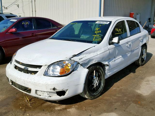 1G1AL55FX77276623 - 2007 CHEVROLET COBALT LT WHITE photo 2