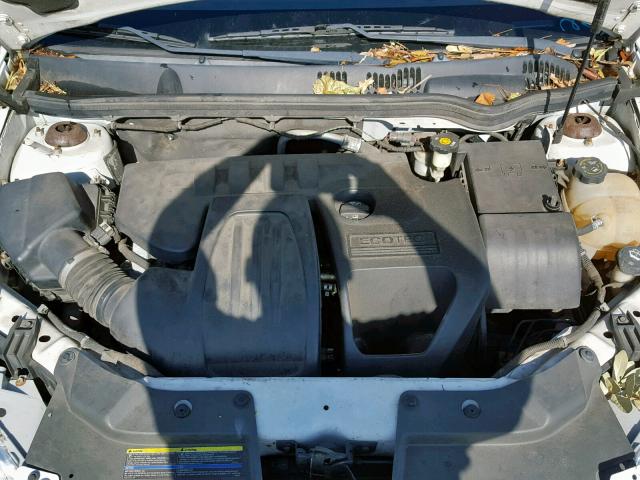 1G1AL55FX77276623 - 2007 CHEVROLET COBALT LT WHITE photo 7