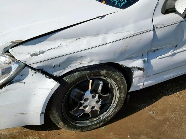 1G1AL55FX77276623 - 2007 CHEVROLET COBALT LT WHITE photo 9