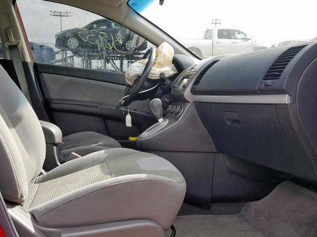 3N1AB6AP5CL643726 - 2012 NISSAN SENTRA 2.0 RED photo 5