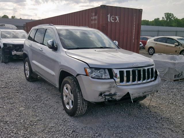 1C4RJEBG9DC520360 - 2013 JEEP GRAND CHER SILVER photo 2