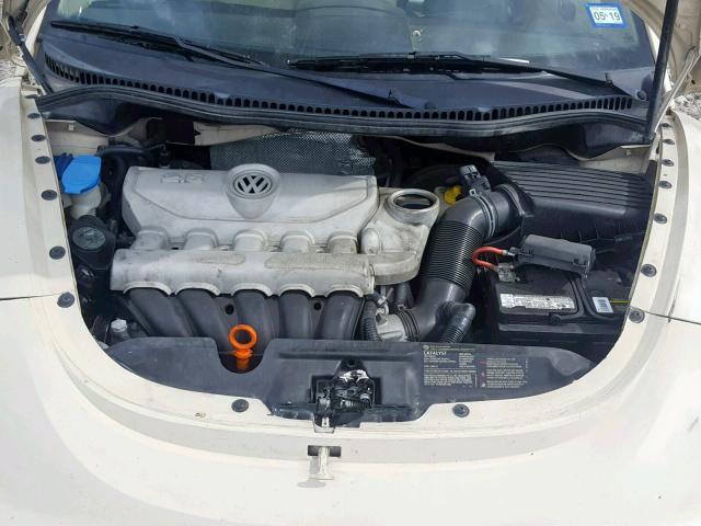 3VWRW31C28M505284 - 2008 VOLKSWAGEN NEW BEETLE კრემისფერი ფოტო 7