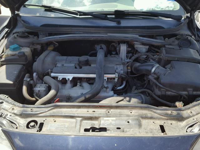 YV1RS592582686954 - 2008 VOLVO S60 2.5T BLUE photo 7