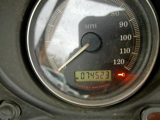 1HD1FC4117Y695655 - 2007 HARLEY-DAVIDSON FLHTCUI BLACK photo 8