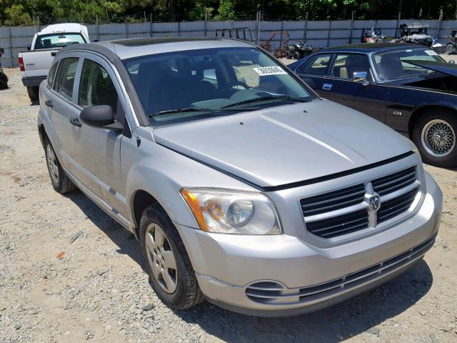 1B3JB28B07D503211 - 2007 DODGE CALIBER SILVER photo 1