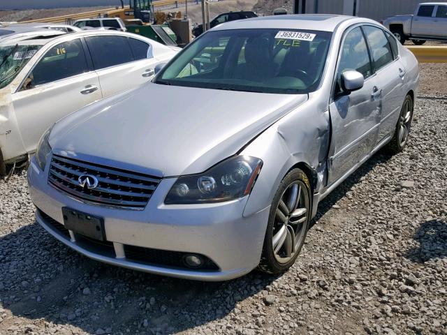 JNKAY01E96M108091 - 2006 INFINITI M35 BASE SILVER photo 2