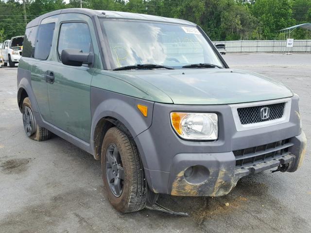 5J6YH18604L003330 - 2004 HONDA ELEMENT EX GREEN photo 1