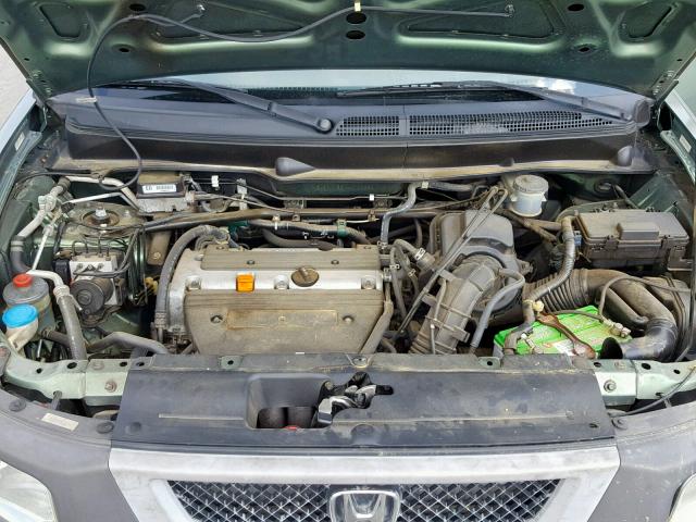 5J6YH18604L003330 - 2004 HONDA ELEMENT EX GREEN photo 7