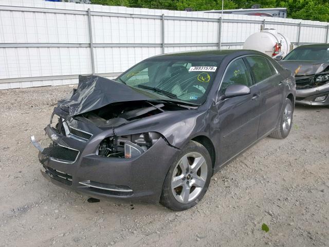 1G1ZC5EB6AF225813 - 2010 CHEVROLET MALIBU 1LT 灰色 照片 2
