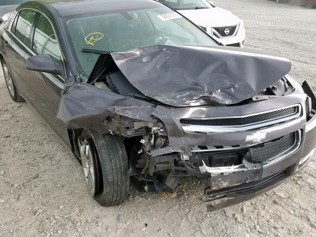 1G1ZC5EB6AF225813 - 2010 CHEVROLET MALIBU 1LT 灰色 照片 9