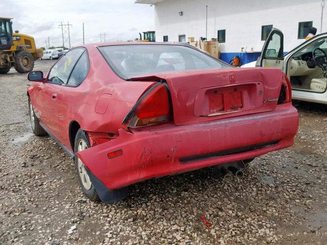 JHMBB2266NC017082 - 1992 HONDA PRELUDE SI RED photo 3