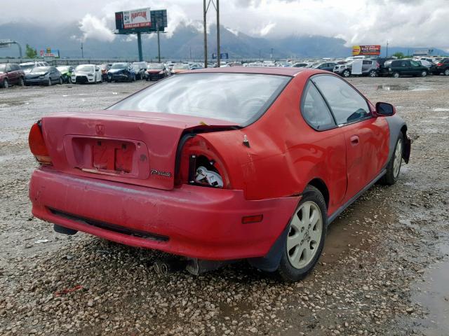 JHMBB2266NC017082 - 1992 HONDA PRELUDE SI RED photo 4