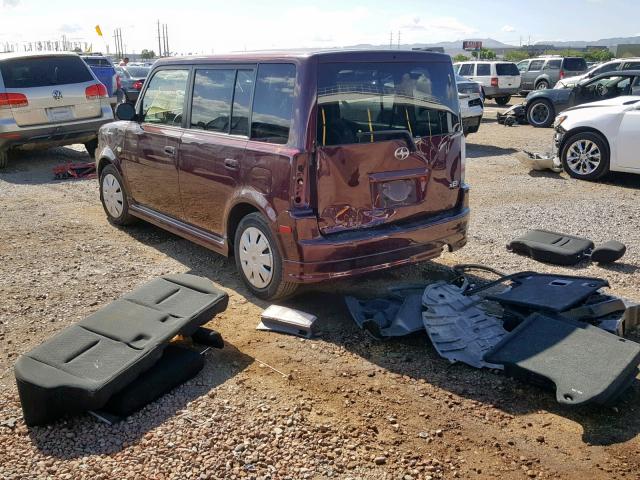 JTLKT324250182975 - 2005 TOYOTA SCION XB 栗色 照片 3