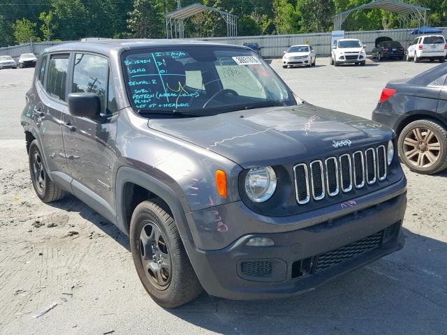 ZACCJAAB9HPG04250 - 2017 JEEP RENEGADE S 石墨色 照片 1