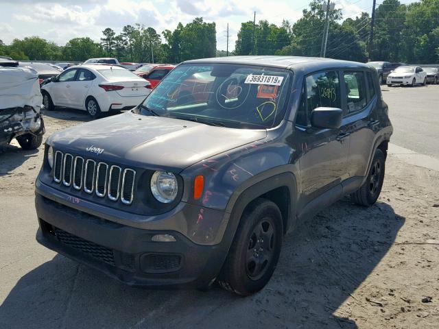 ZACCJAAB9HPG04250 - 2017 JEEP RENEGADE S 石墨色 照片 2